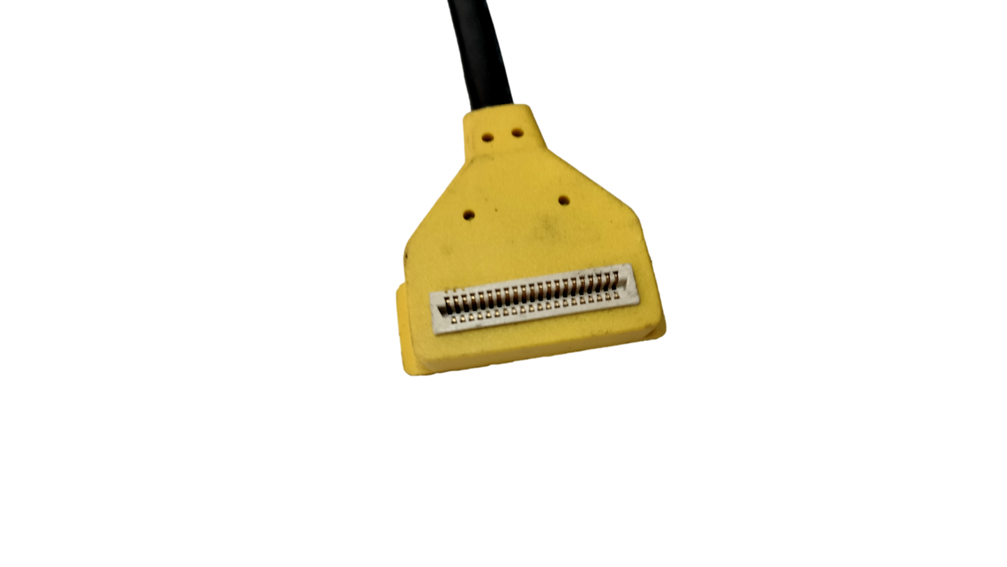 VeriFone Yellow 12v Latch & Lock Cable 23998-02-R