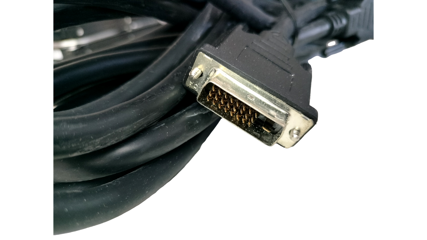 QVS CFDD-D15 15ft Dual-Link/ Digital Video DVI Video Cable