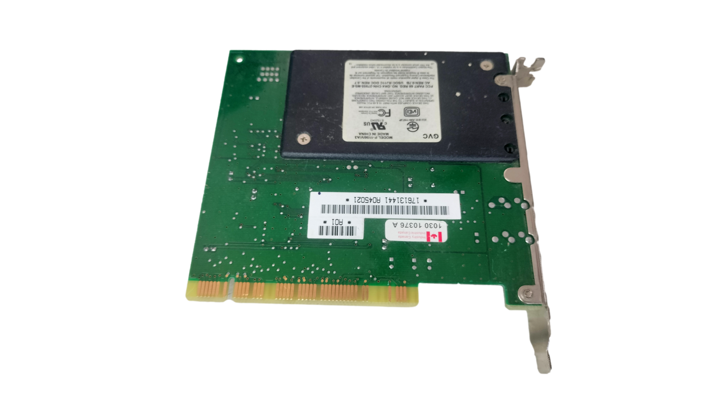 GVC F-1156IV/A3 PCI 56 Kbps Dial Up Modem Card