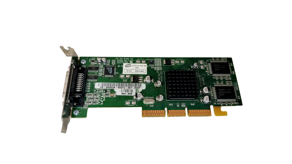 Dell 109-81100-02 ATI Radeon 7000 VE 32MB DVI AGP DDR Graphics Card K0036 Short Height