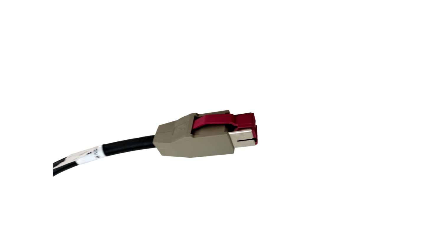 NCR USB+Power (24V) to RA Latch-N-Lok Pos2 Keyed Cable 497-0524044
