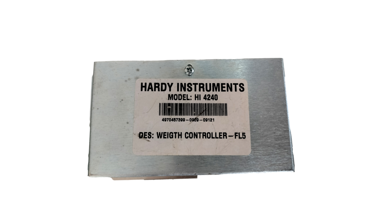 Hardy Instruments HI 4240 Weight Controller 4970457399 Scale Interface