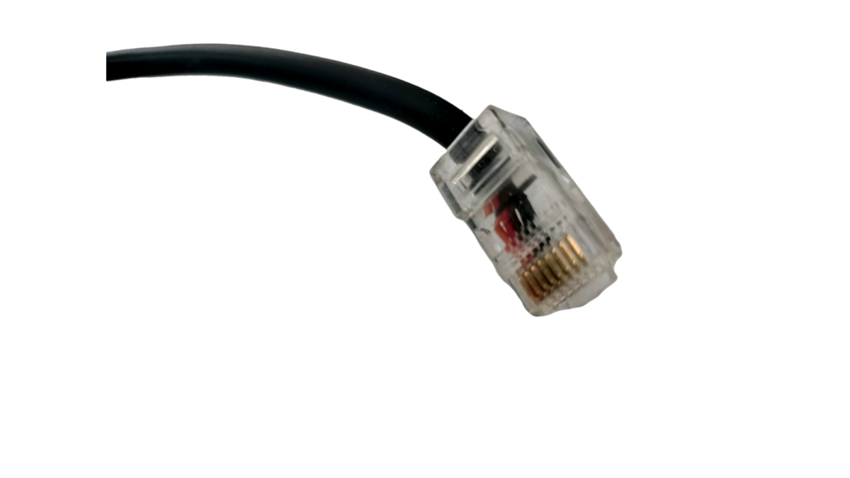 Verifone 24054-02 Serial DB9 to RJ45 POS Cable IBM ECR 2M