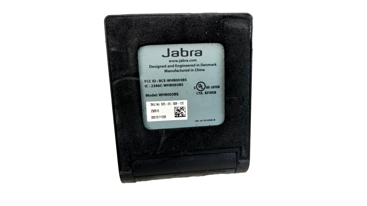 Jabra PRO 920 Wireless Headset Base Station WHB003BS w/ Power Supply (No Headset)