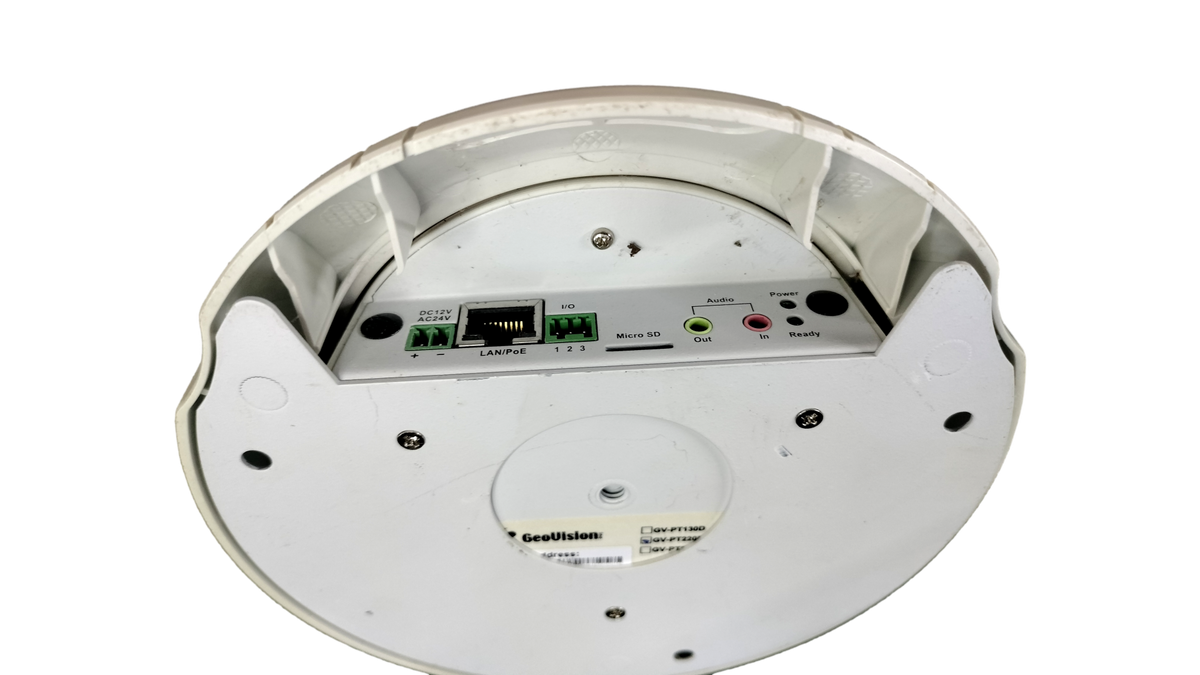 GeoVision GV-PT Series Indoor Pan/Tilt IP Camera PoE (No Mount/Power)