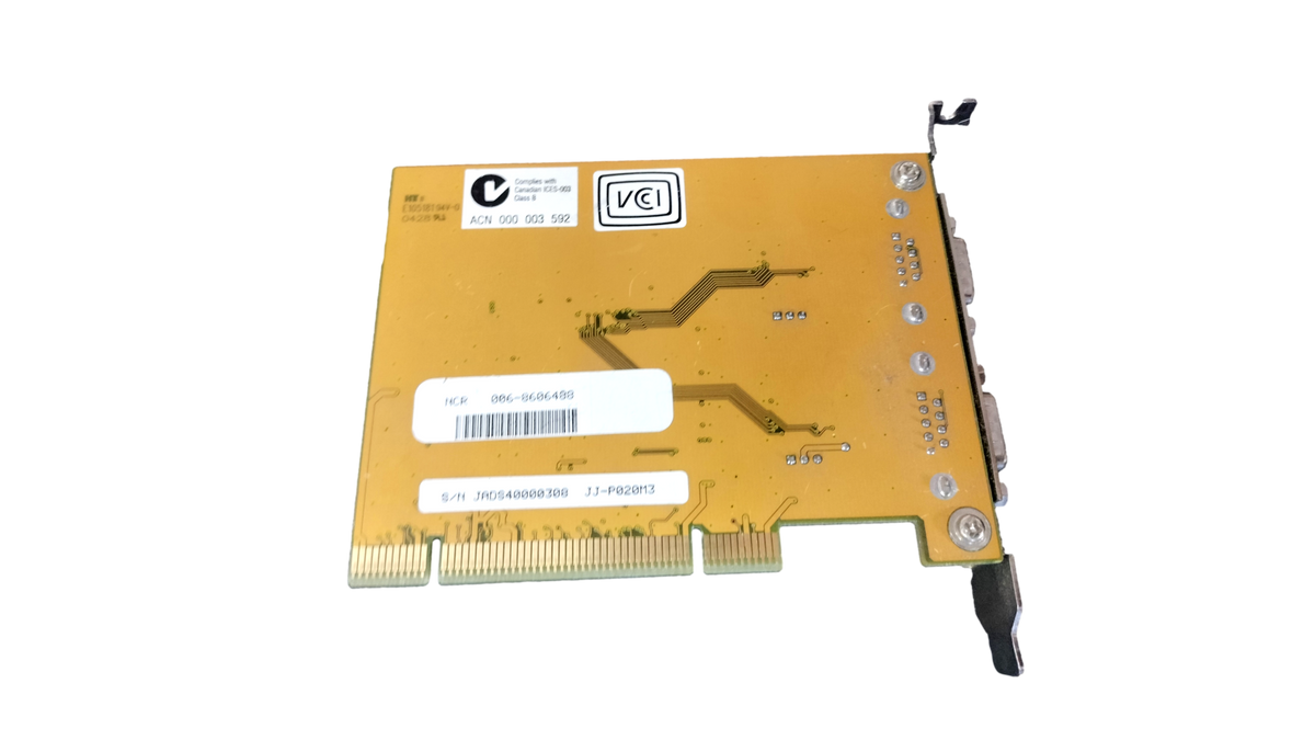 SIIG CyberPro Dual Serial Port PCI Card RS-232 JJ-P0212-B / P054-Y2 (NCR 006-8606488)