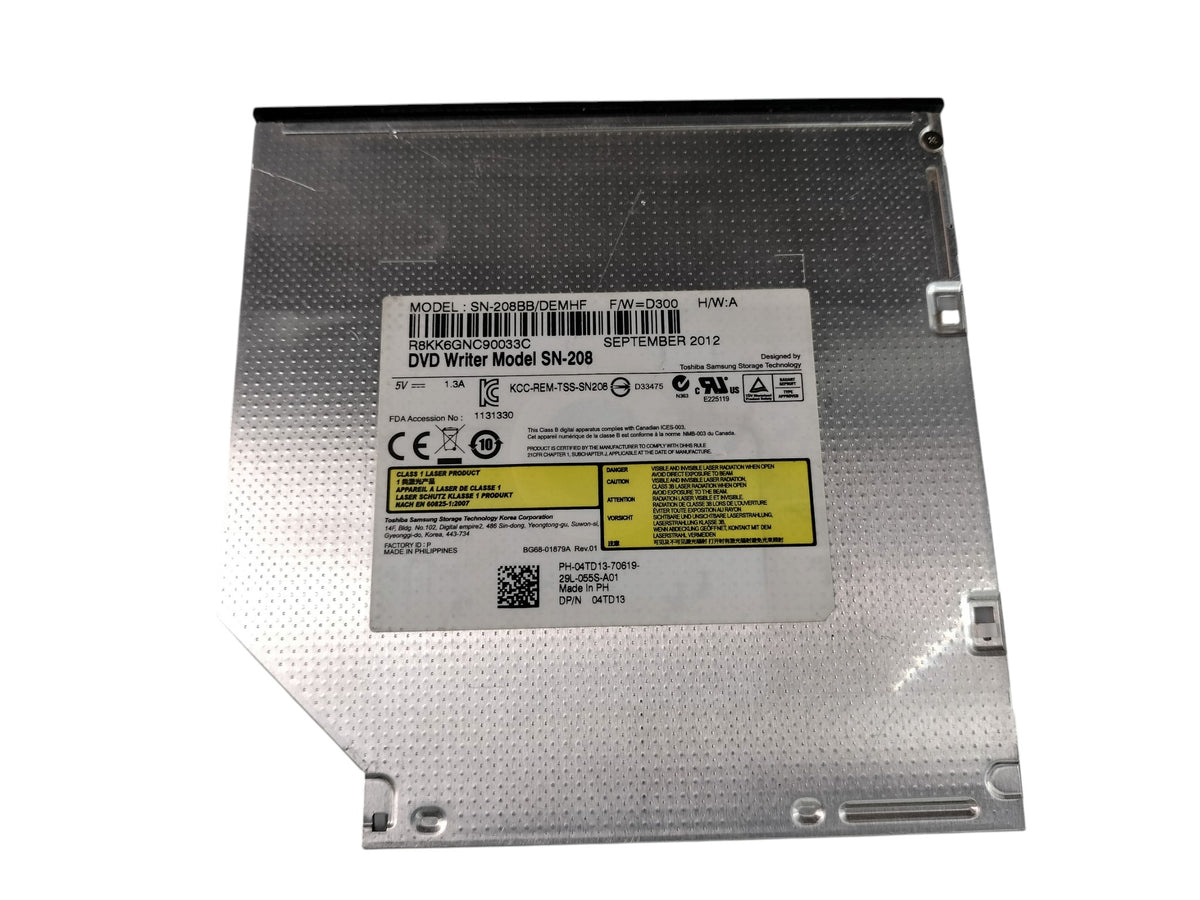Dell Toshiba SN-208 Slim SATA DVD RW Drive Inspiron 15R 17R Vostro 3560 04TD13