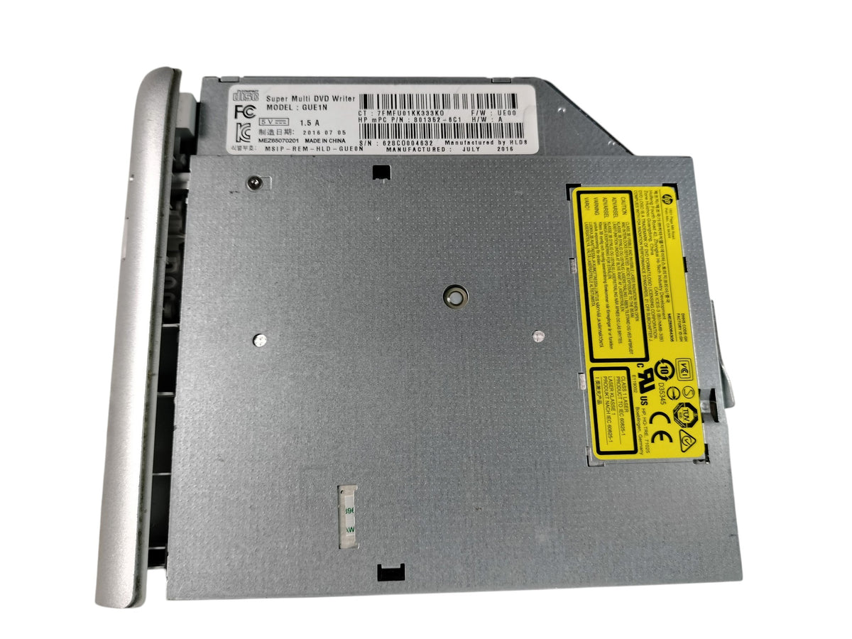HP GUE1N 9.0mm Ultra-Slim SATA DVD RW Drive 15-AY 15-BA 17-X 801352-6C1