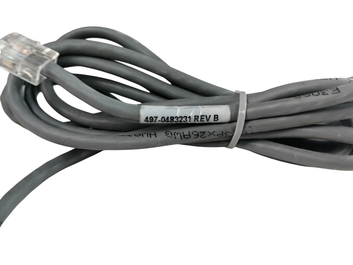NCR RealPOS DB25 Male to RJ45 Serial POS Cable 497-0483231 REV B