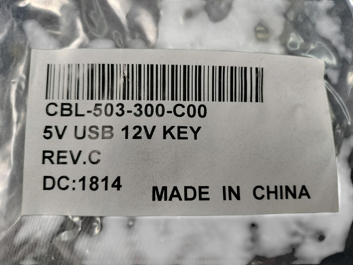 Honeywell Metrologic CBL-503-300-C00 12V PoweredUSB Scanner Cable