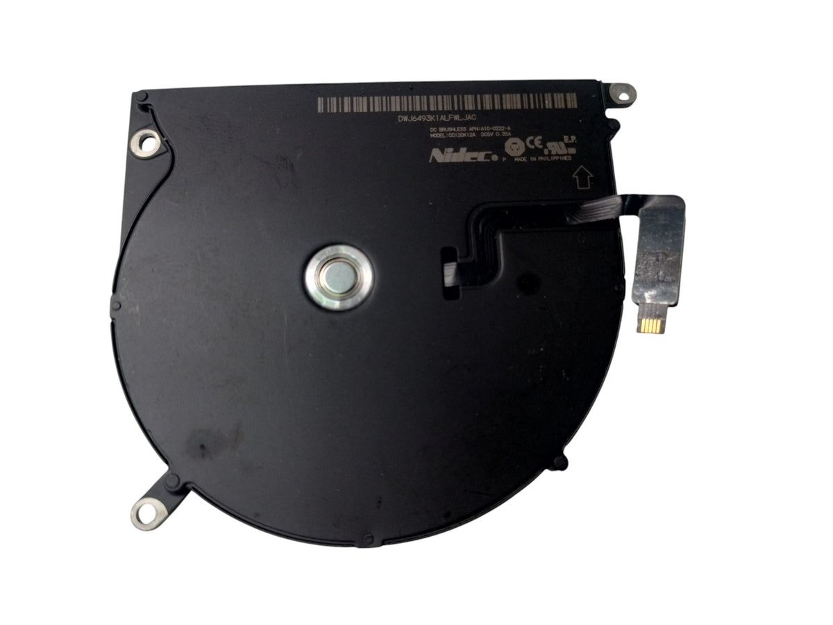 Apple MacBook Pro 15" A1398 Left CPU Cooling Fan 610-0222-A Nidec CC120K12A