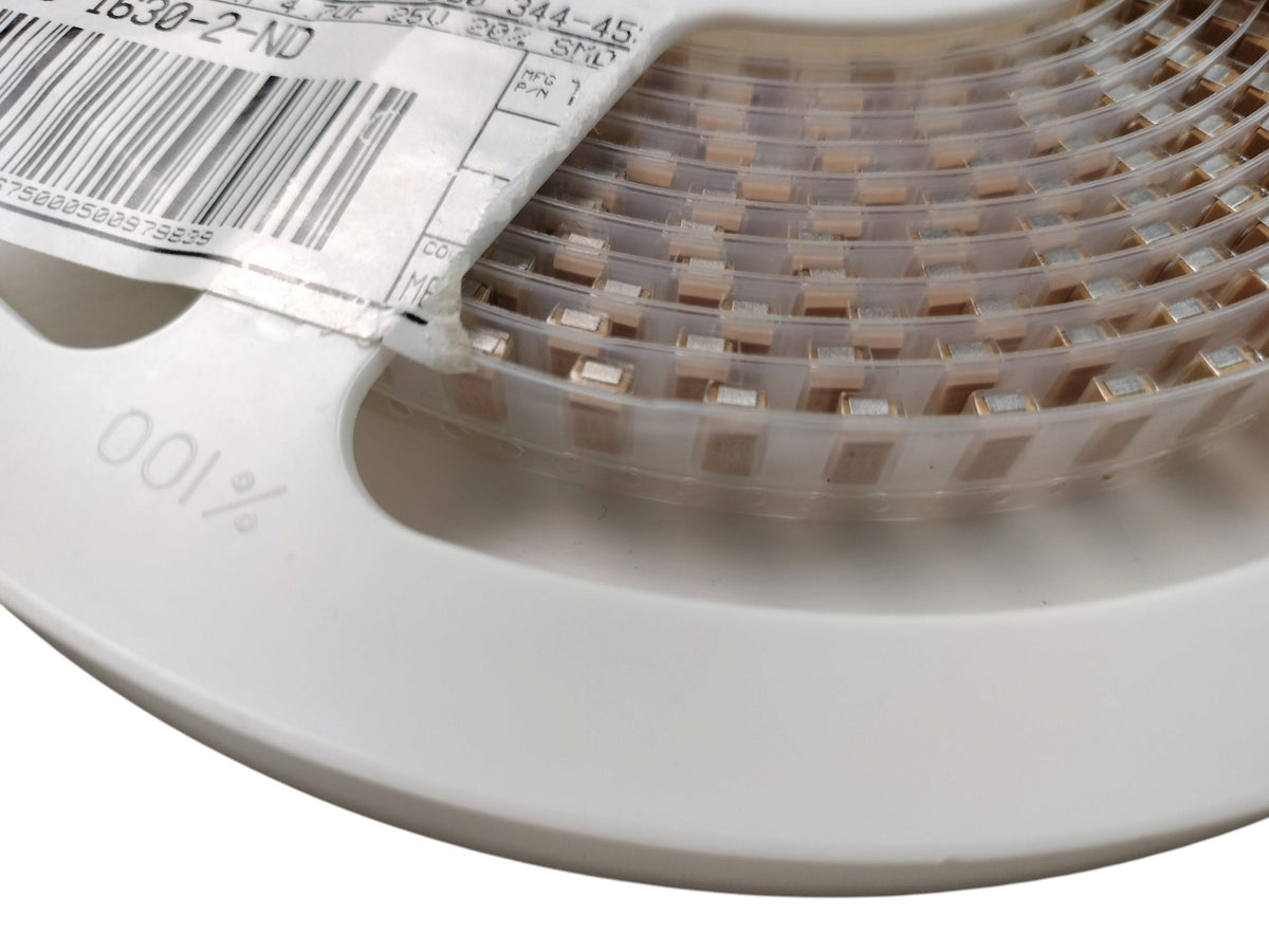 Partial Reel KEMET T491C475M025AS 4.7uF 25V 20% SMD Tantalum Capacitors C 6032nic Components & Semiconductors > Capacitors