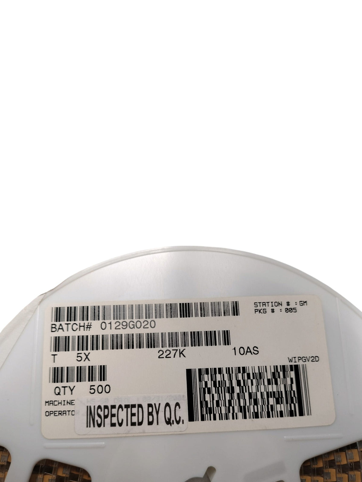 Reel KEMET T495X227K010AS 220uF 10V 10% Low-ESR SMD Tantalum Capacitors X 7343