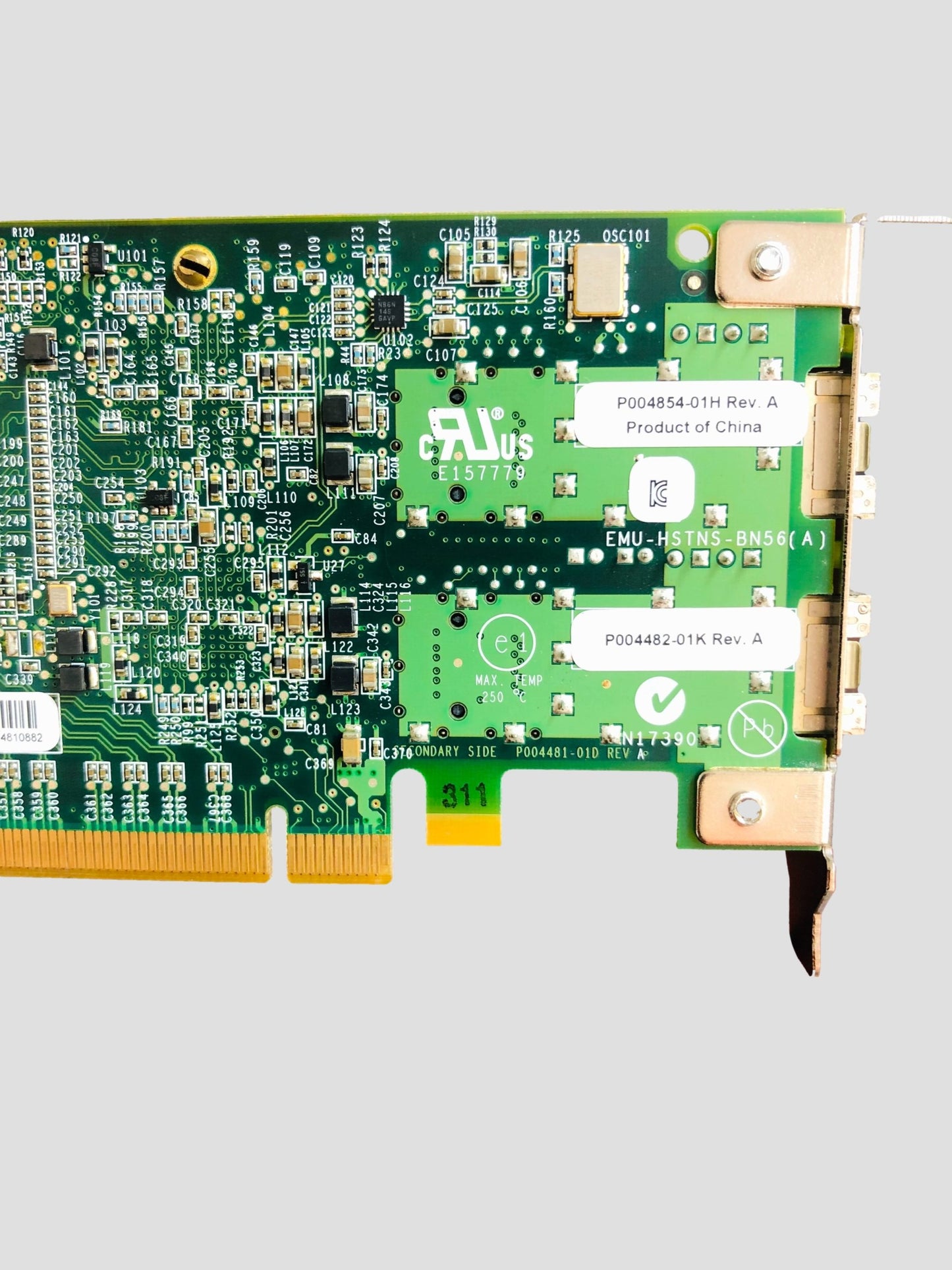 P004854-01H Dual Port 10GB PCIe 2.0 Server Adapter