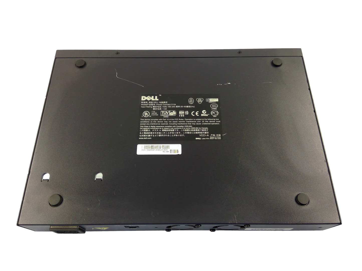 Dell POWER CONNECT 2124 PORT-24 GIGABIT ETHERNET SWITCH