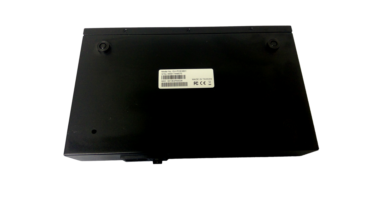 Geovision GV-POE0801 8-Port Fast Ethernet Managed PoE Switch