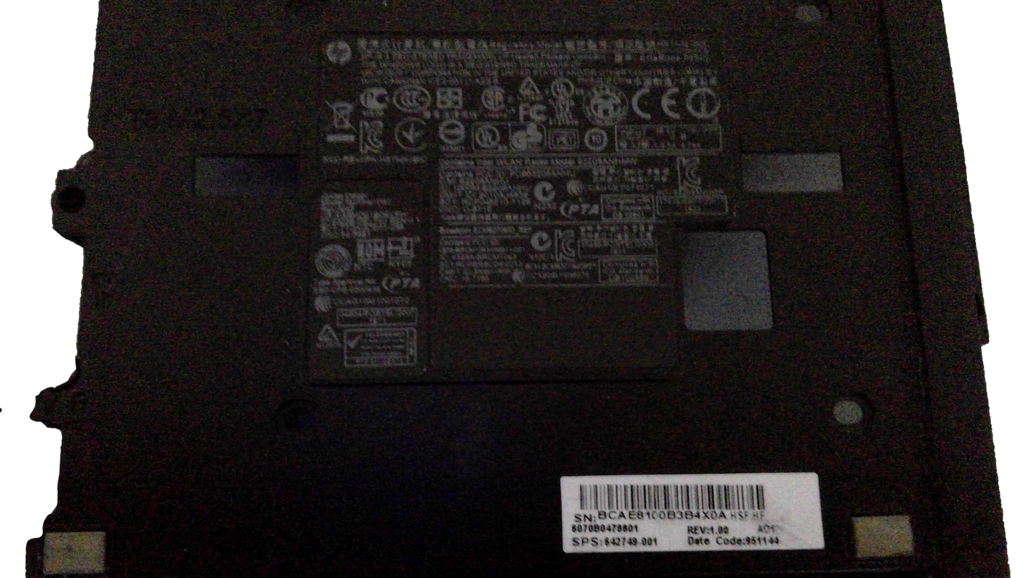 HP EliteBook 8460P Base Bottom Chassis Case Enclosure
