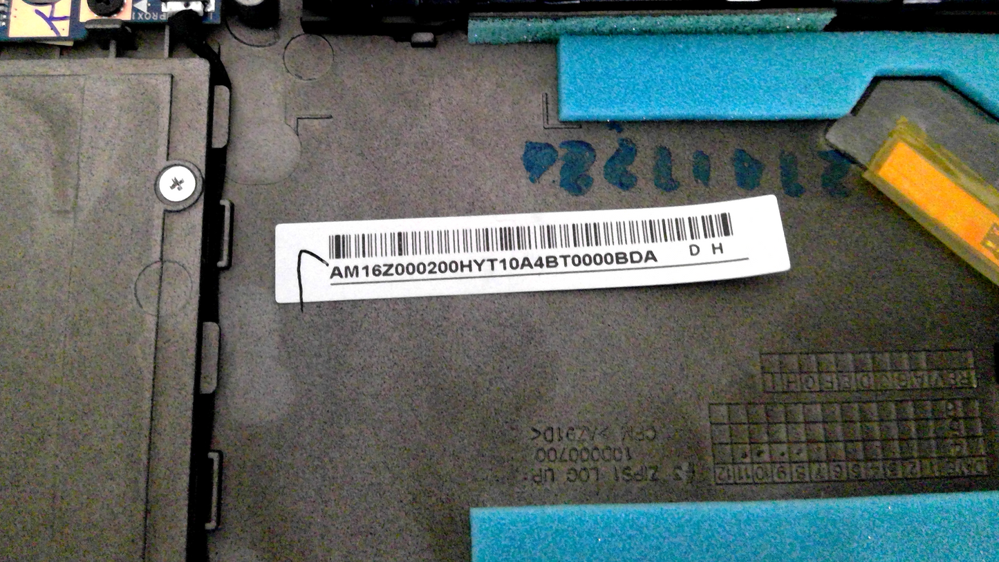 Lenovo ThinkPad Yoga S1 12.5" Palmrest Touchpad AM16Z000200
