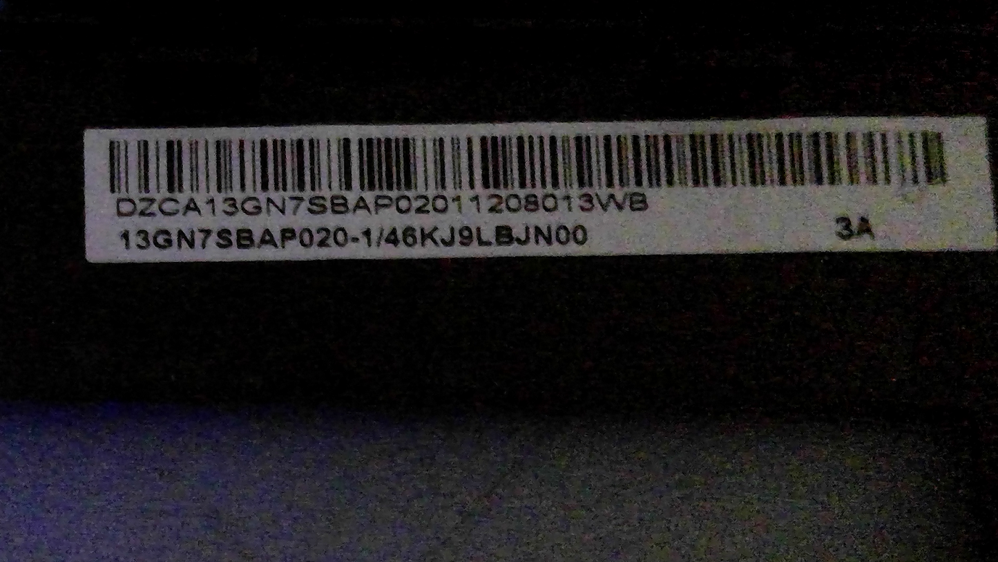 13GN7SBAP020-1 GENUINE ASUS LCD DISPLAY BEZEL BLACK X44H