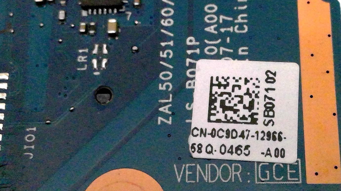 Dell Latitude 3450 - USB/SD Card Reader Board w/ Ribbon - 0C9D47