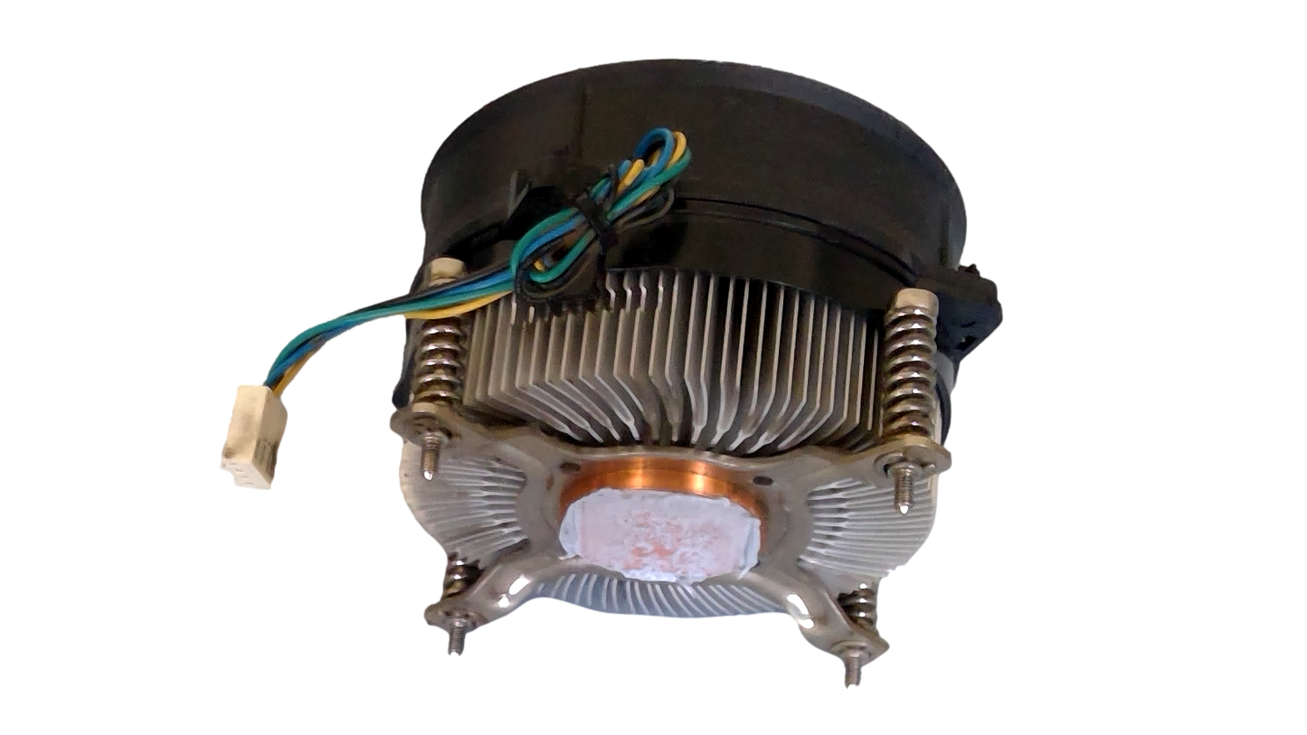 CoolJag DC12V Two Ball Bearing CPU Fan w/ Heatsink