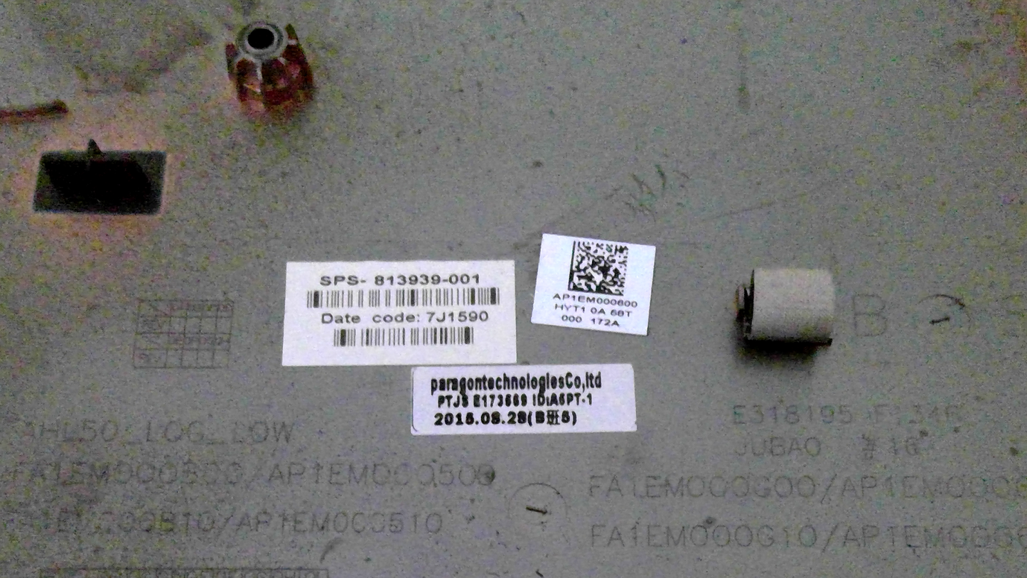 For HP 15-AC 15-AF 15T-AC TPN-C125 TPN-C126 Bottom Base Cover 813939-001