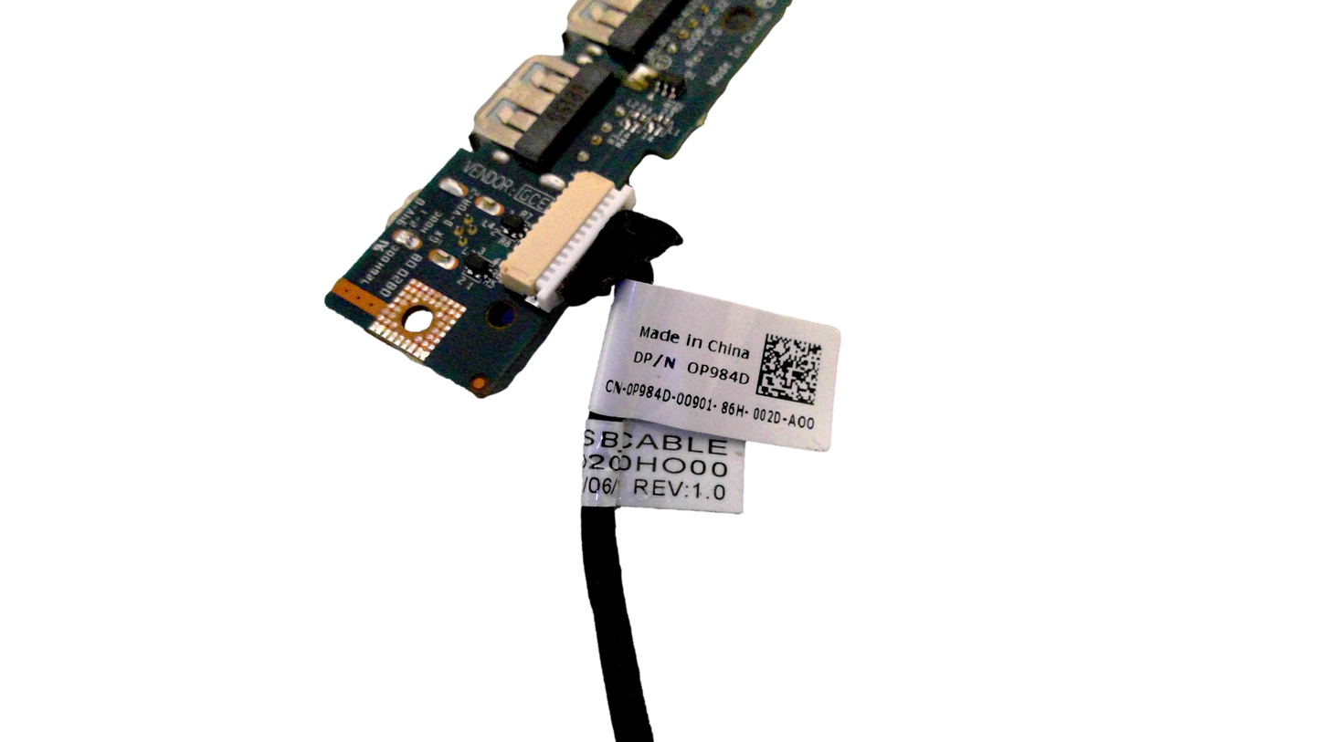 F2340 P984D GENUINE DELL USB BOARD W/ CABLE 1510 PP36X (GRADE A)(CB412)