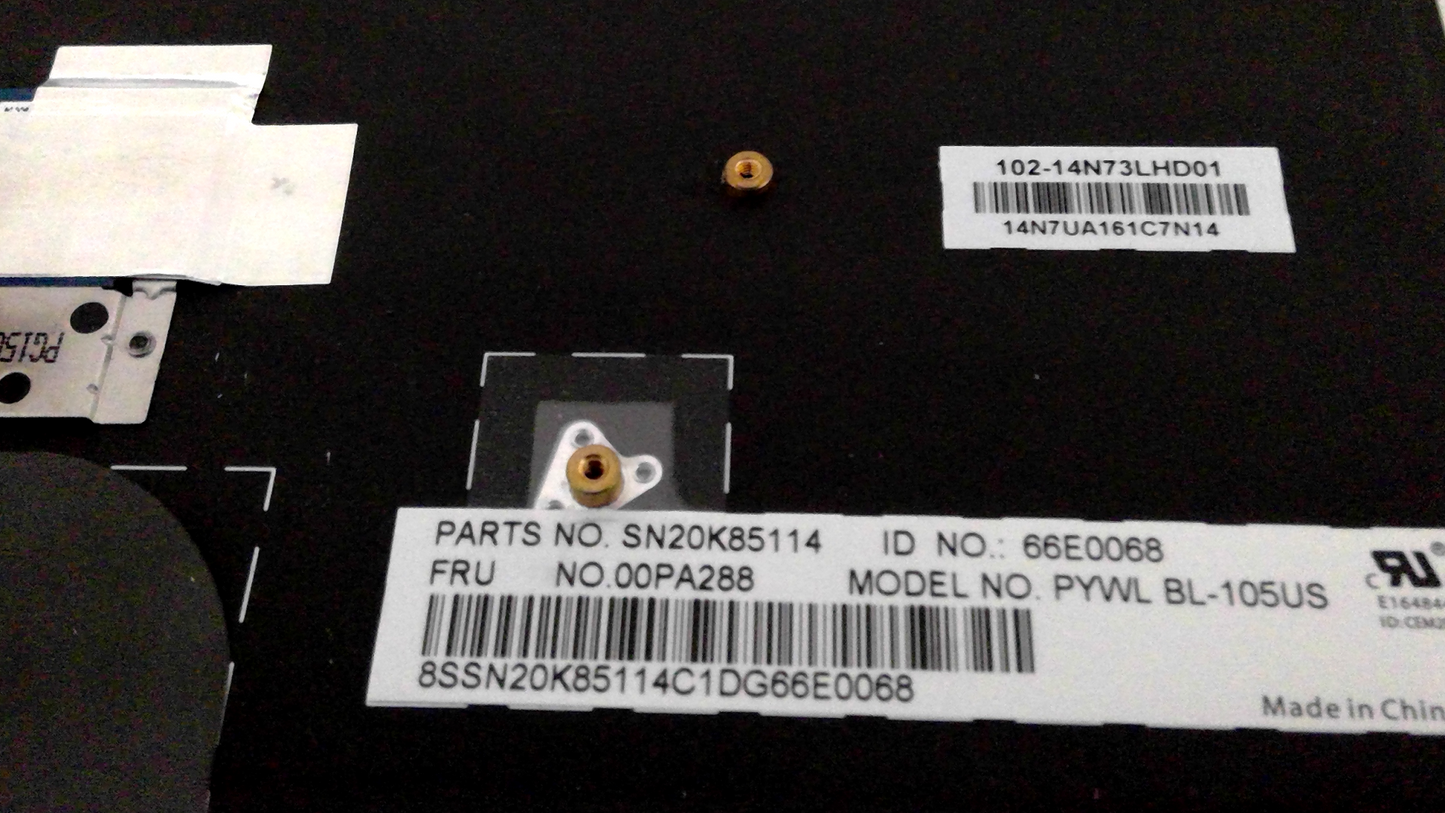 US Keyboard Backlight for Lenovo Thinkpad P50 P51 P70 P71 P70s 00PA288 01HW200