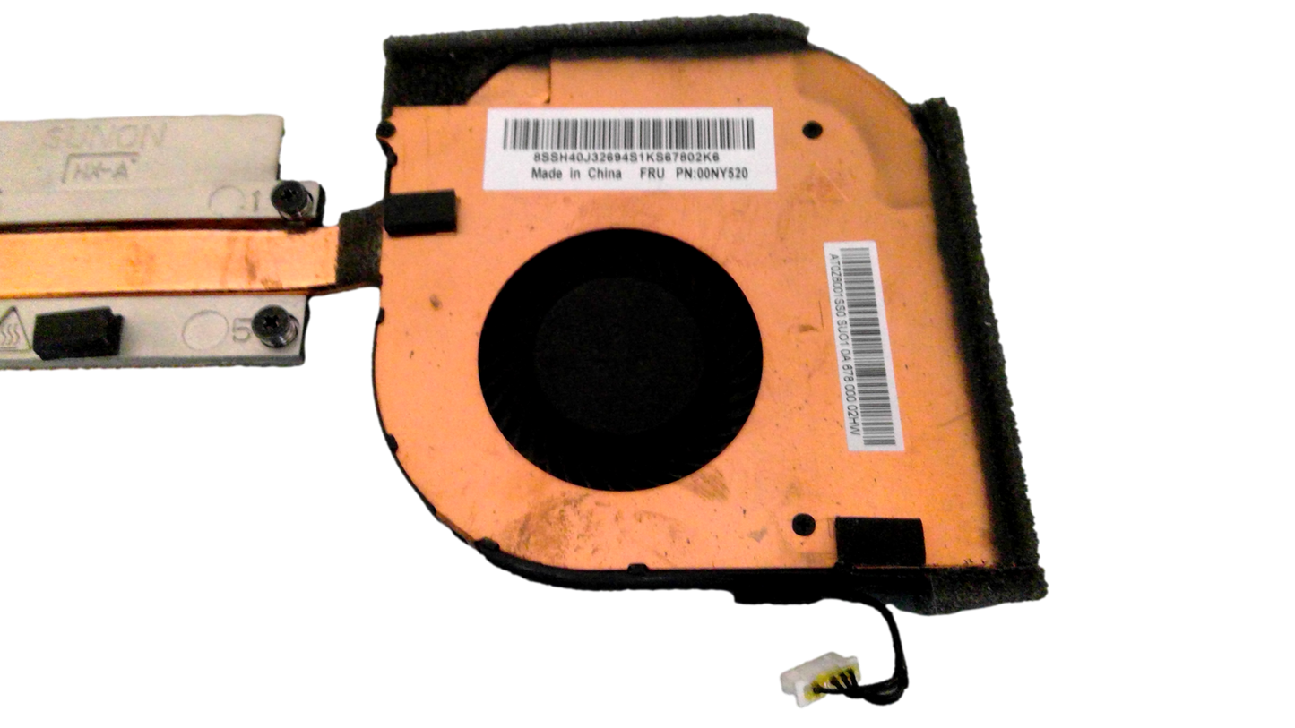 Genuine Lenovo Thinkpad P50 Laptop Fans W/ Heatsink 00NY520