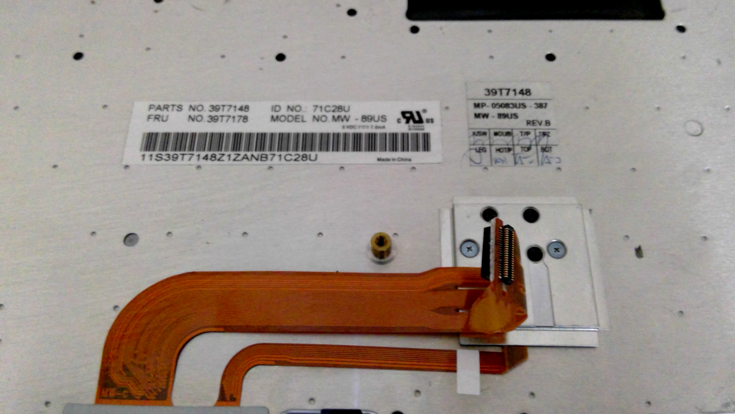 Lenovo IBM T60 T61 R60 T61 Z60 Z61 W500 W700 R400 R500 T400 T500 Keyboard Keys