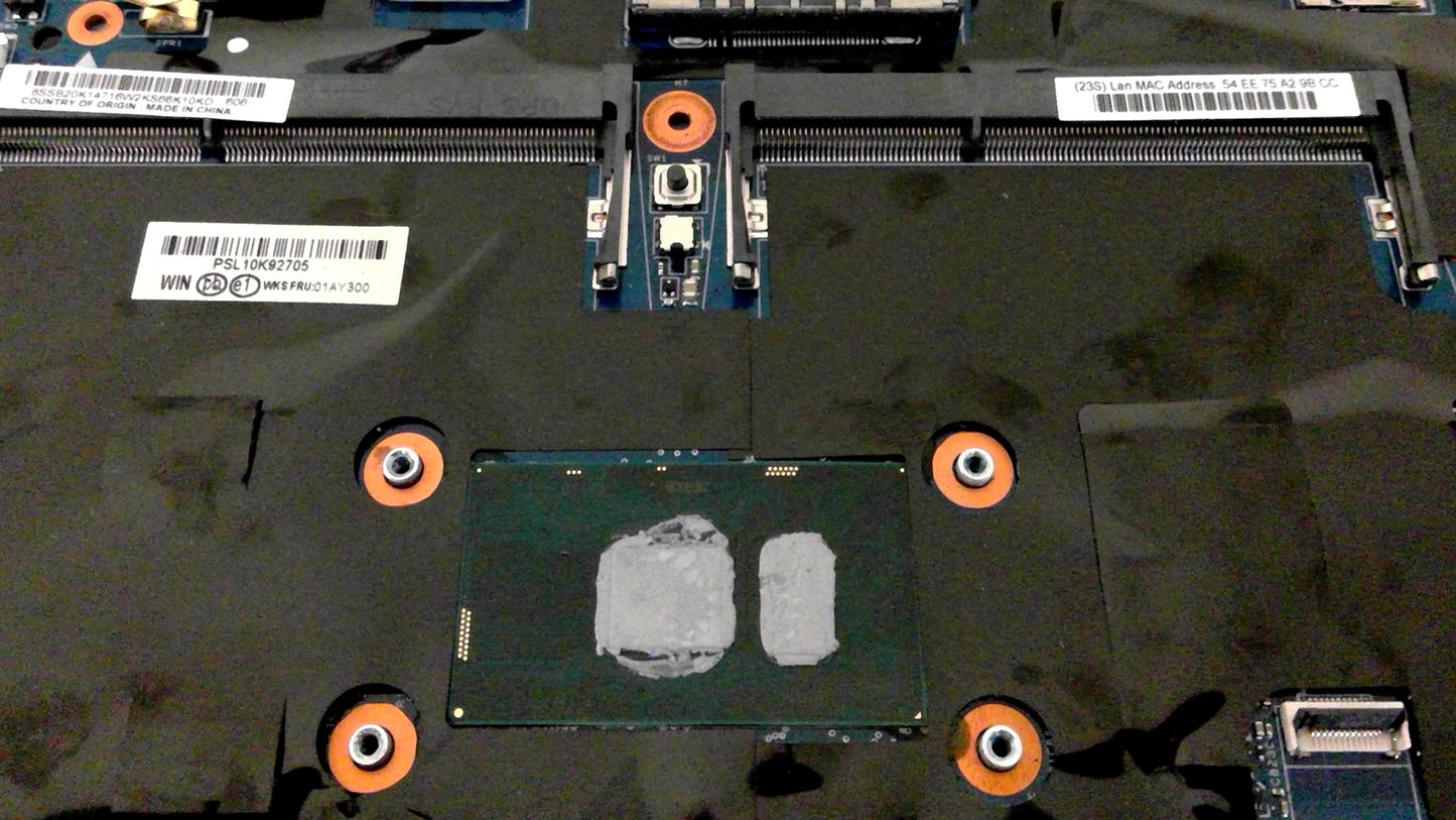 Lenovo ThinkPad 15.6" T560 OEM Laptop Intel i7-6600U 2.6GHz Motherboard 01AY312