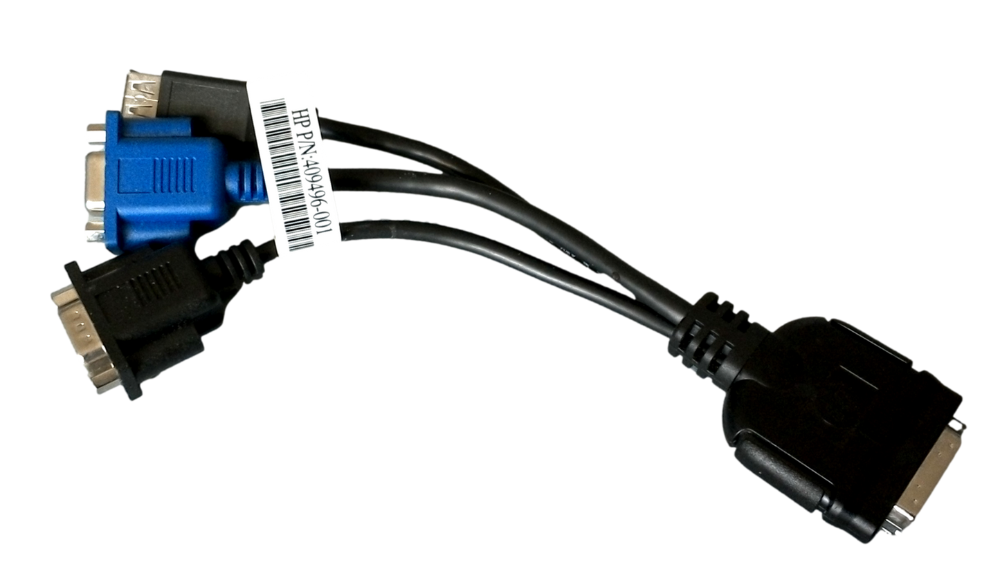 HP 416003-0011 SPS-CA SUV UCS KVM Diagnostic Cable Adapter