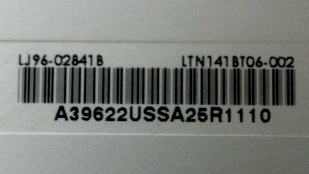Samsung LTN141BT06-002 14.1' WXGA+ 1440x900 (Matte) 1 CCFL