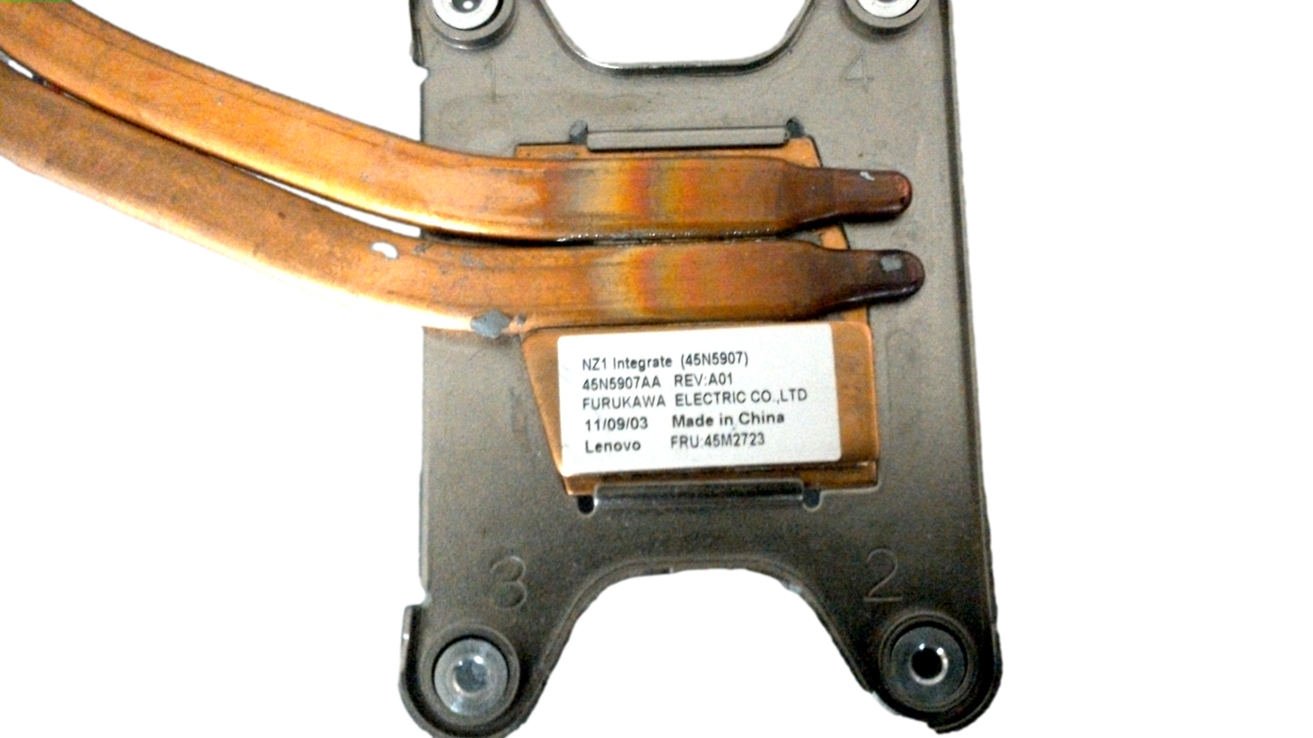Genuine IBM Lenovo T410 Laptop CPU Cooling Heatsink and Fan 45M2723