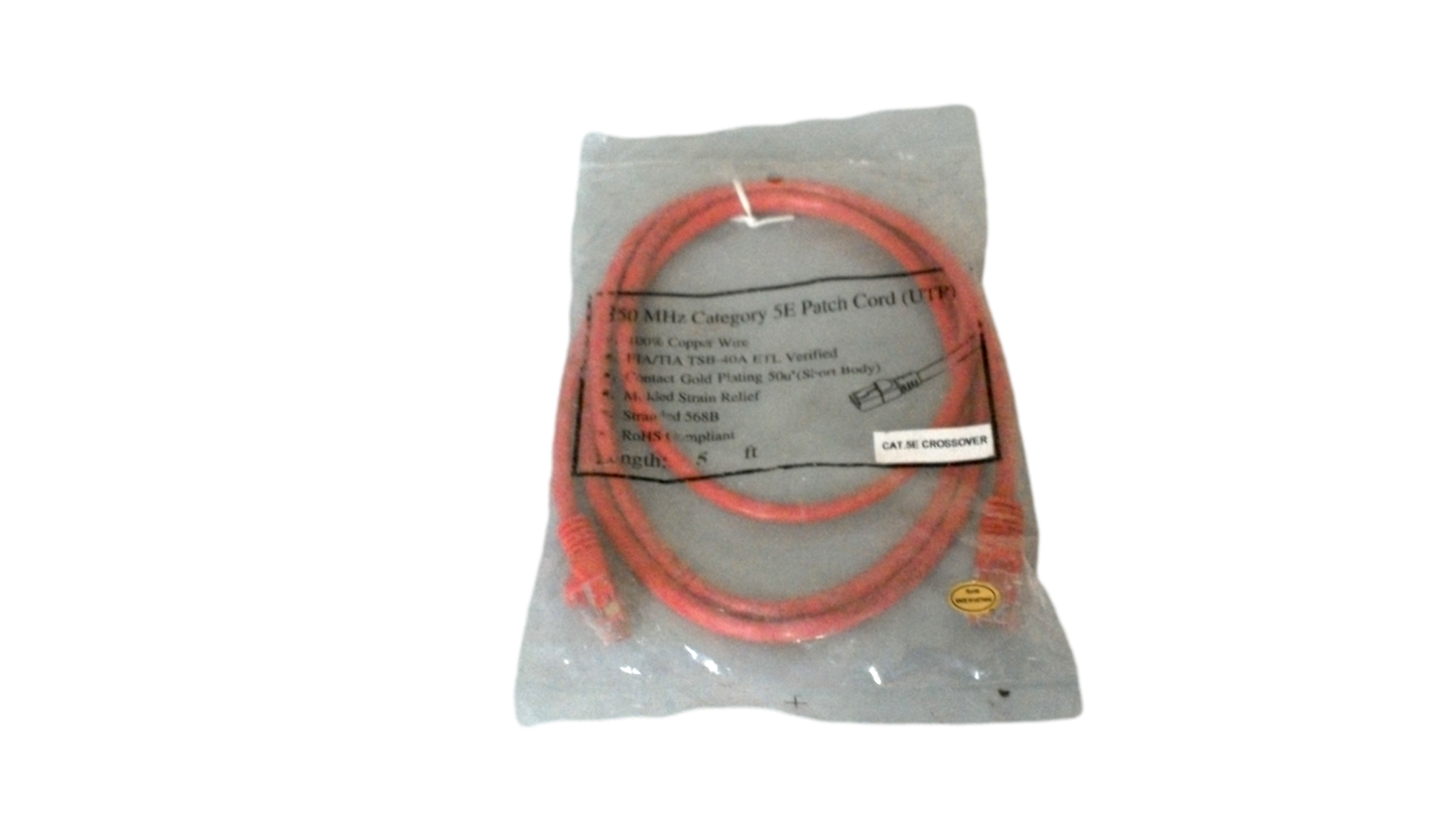 New 350 MHz Category 5E Patch Cord (UTP) - 5FT