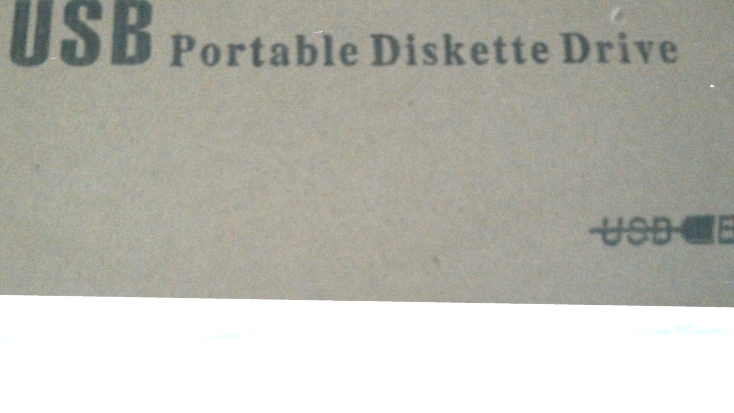 New Generic USB Portable Diskette Drive 27l4226