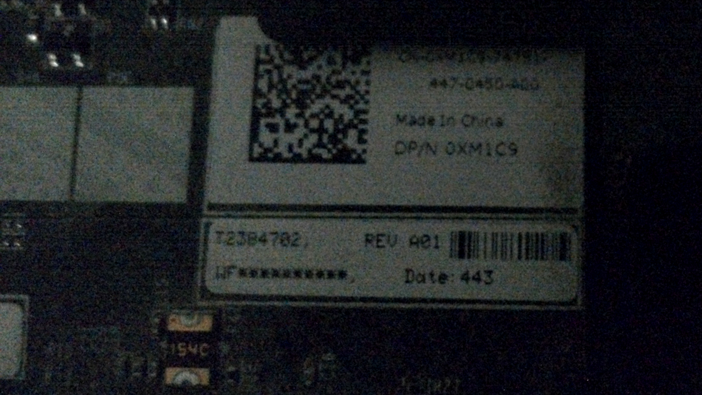 Dell PowerEdge R620 Server Control Panel Board XM1C9 0XM1C9