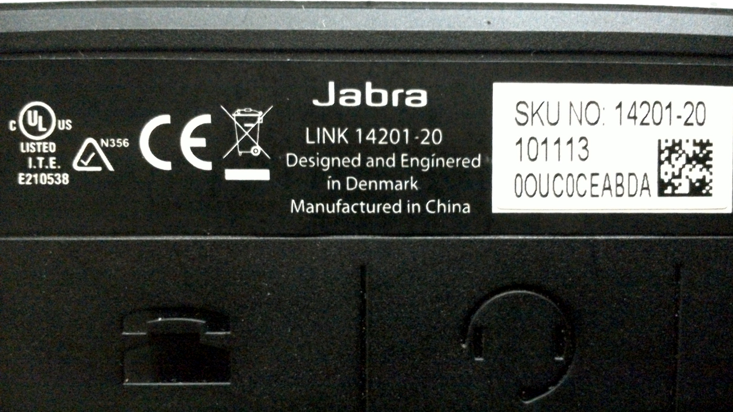 JABRA LINK 14201-20 Electronic Hookswitch Adapter