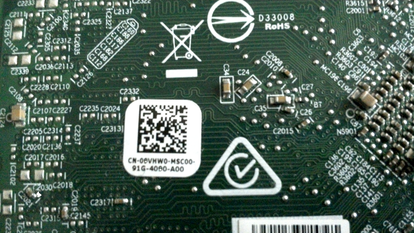 Dell AMD Radeon for DT and SFF R5 430 2 GB DisplayPort+DVI 09VHW0 9VHW0 Graphics Card