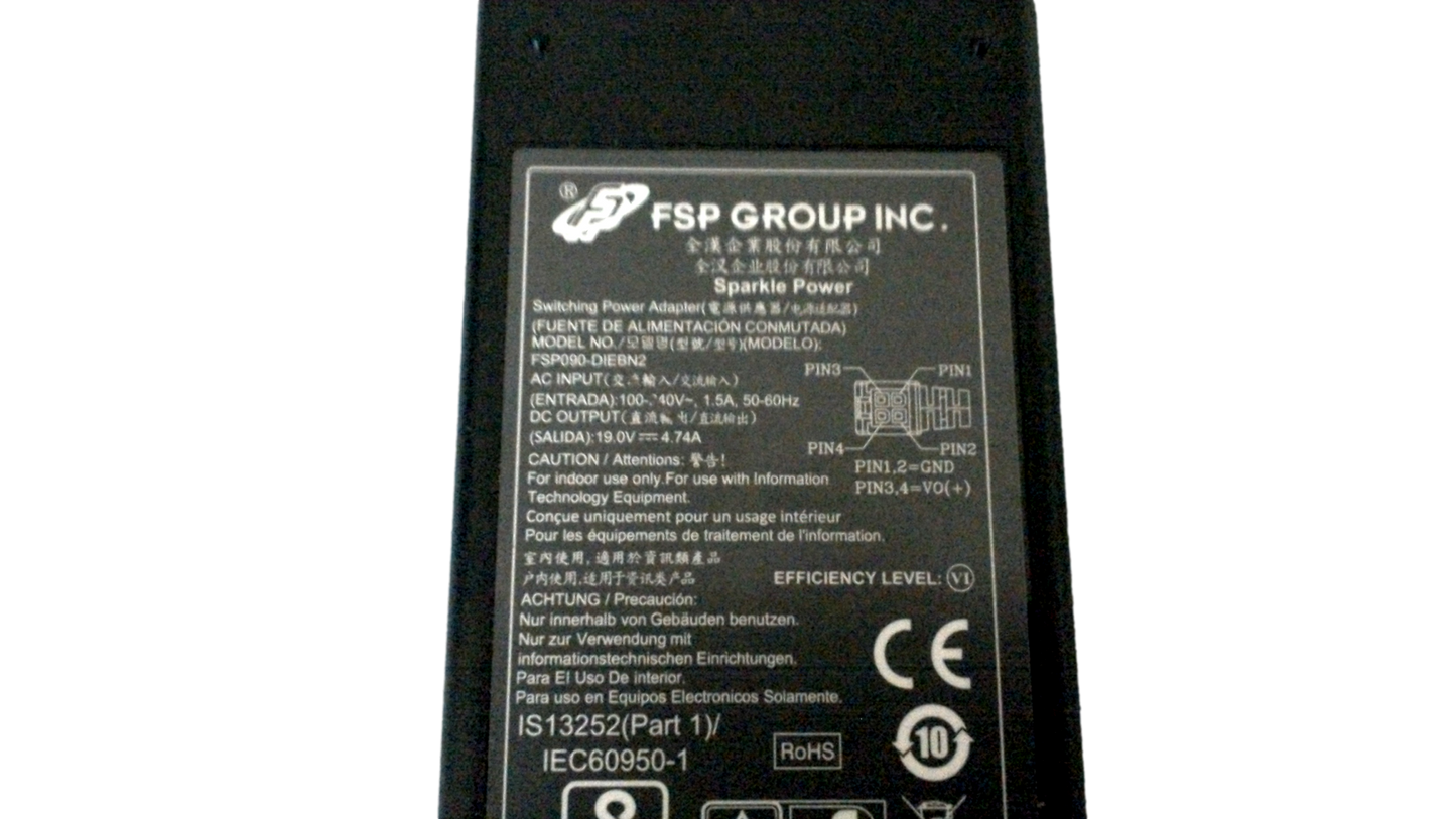 FSP Group FSP090-DIEBN2 19V 4.74A 4-PIN Power Adapter 9NA0904750