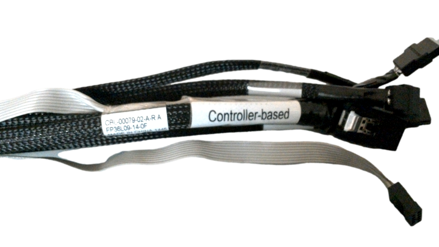 CBL-00079-02-A-R Amphenol REV A SAS/SATA Mini Data Cable