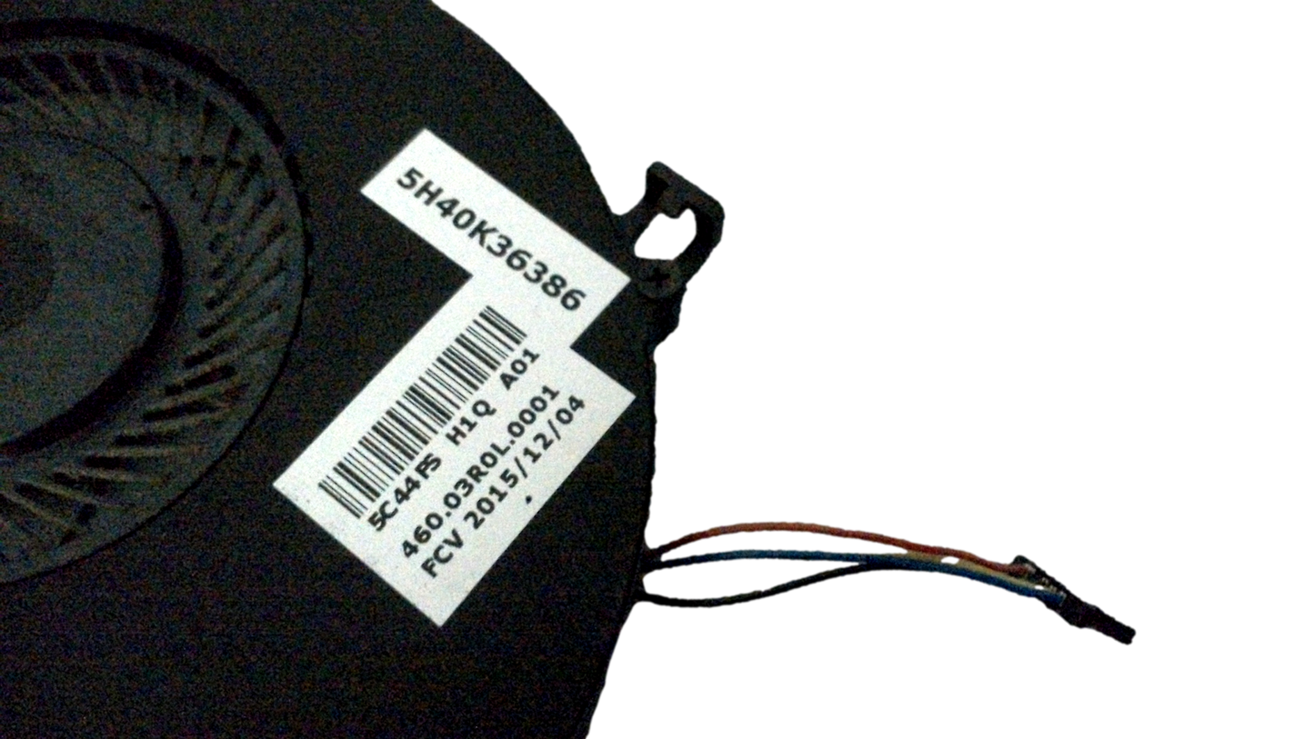 LENOVO FLEX 3-1580 SERIES 15.6" COOLING FAN W HEATSINK 5H40K36386 460.03R0L.0001