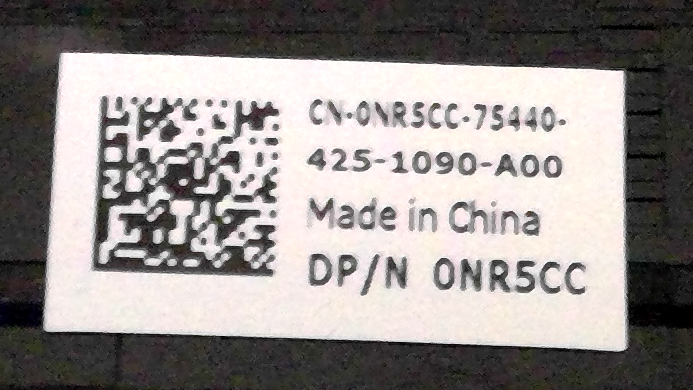 Dell Latitude E5540 LCD Front Trim Bezel W/Webcam Port TUA01 NR5CC