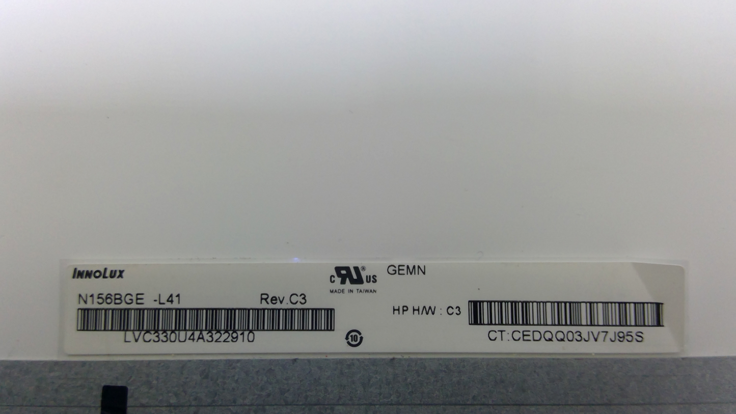 Innolux N156BGE-L41 Rev.C3 HD 1366x768 Glossy LED LCD Laptop Screen