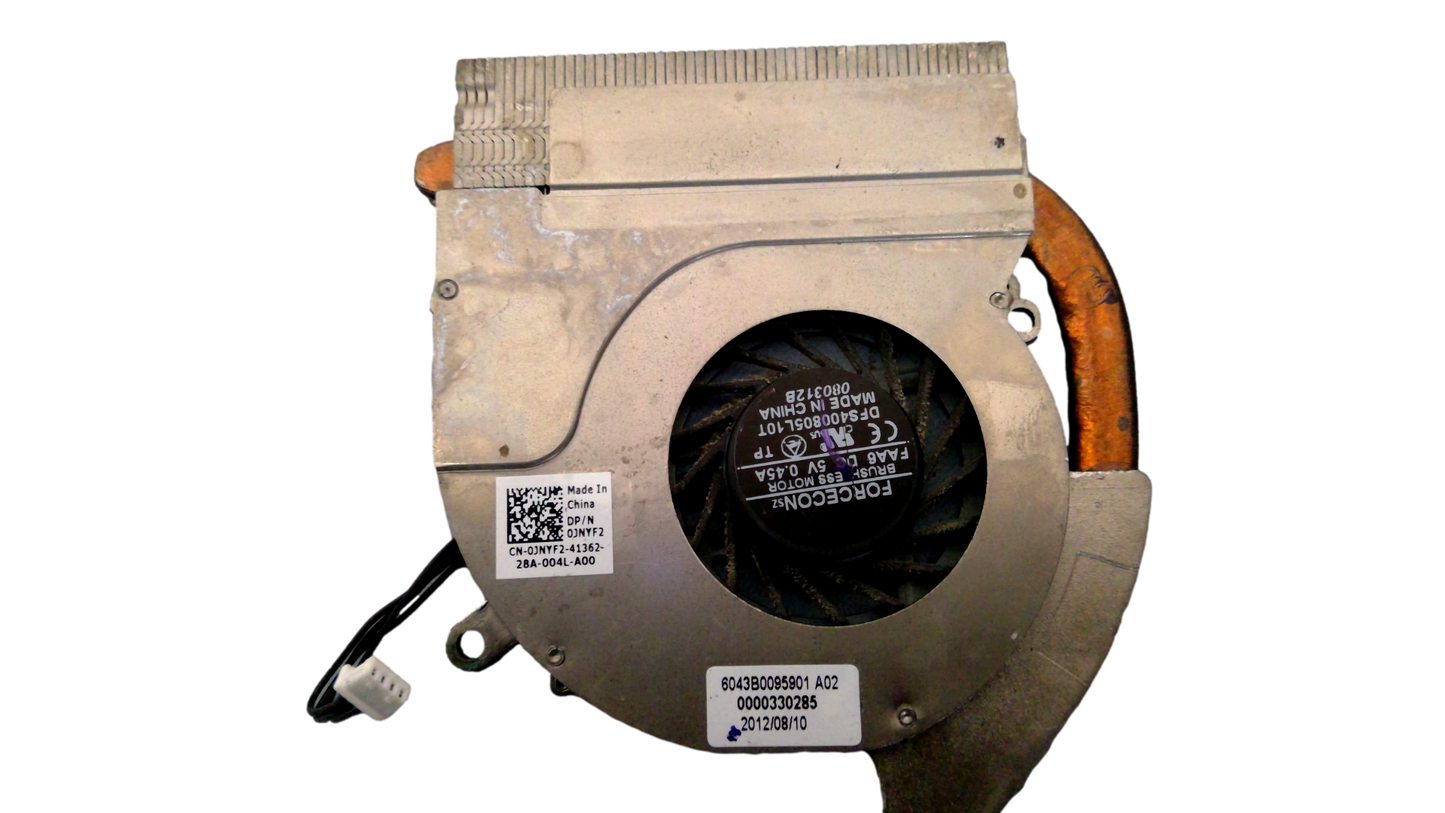 Dell Genuine Latitude E6220 Laptop CPU Cooling Fan Heatsink JNYF2 0JNYF2