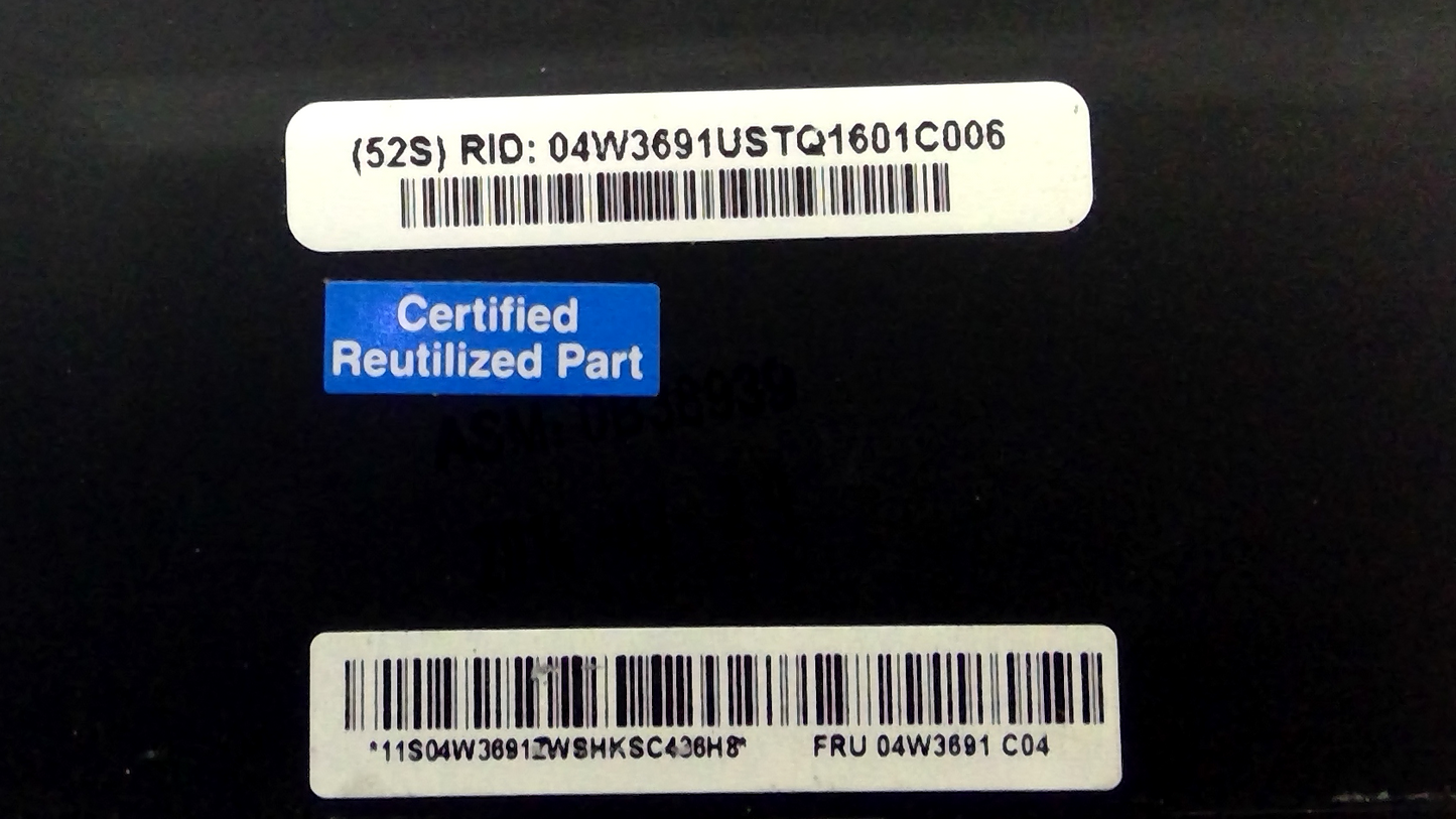 Lenovo Thinkpad T430 T430I Palmrest KB Cover Keyboard Bezel Upper Case with Fingerprint Touchpad 04W3691