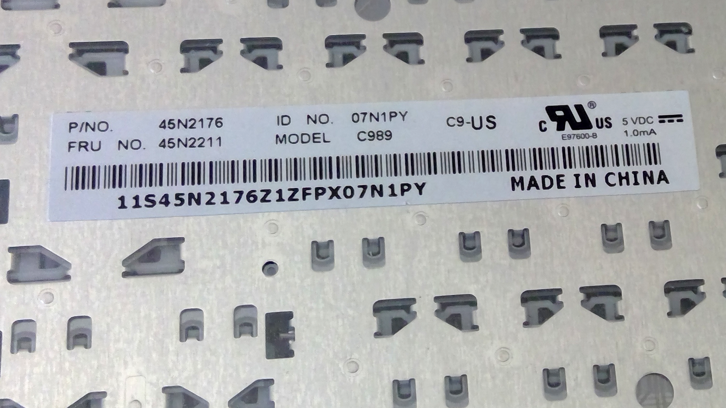 IBM Thinkpad Keyboard 45N2176 C989