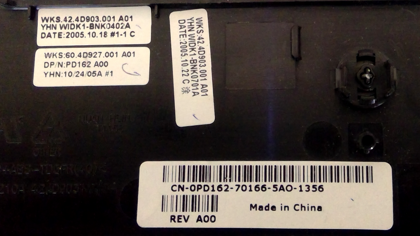 Dell Inspiron B120 Laptop Power Button Panel PD162 0PD162