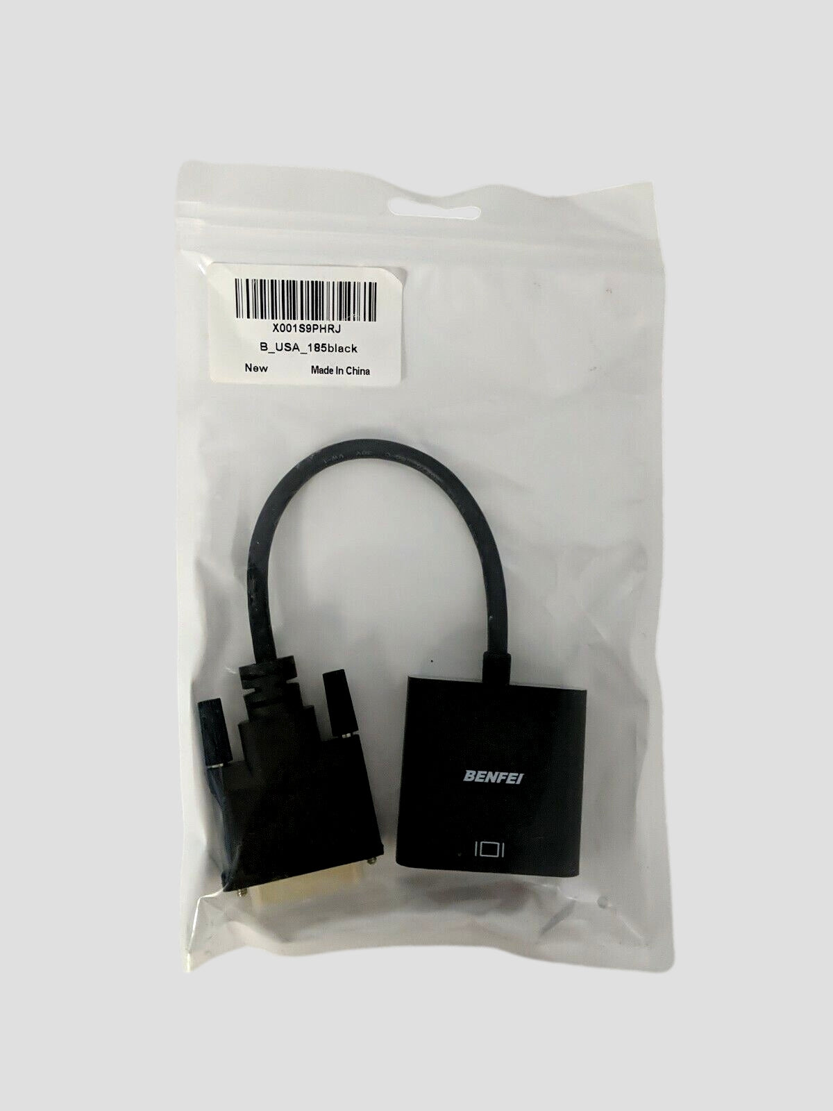 NEW Benfei DVI-D Male to VGA Female Adapter BENFEI X001S9PHRJ