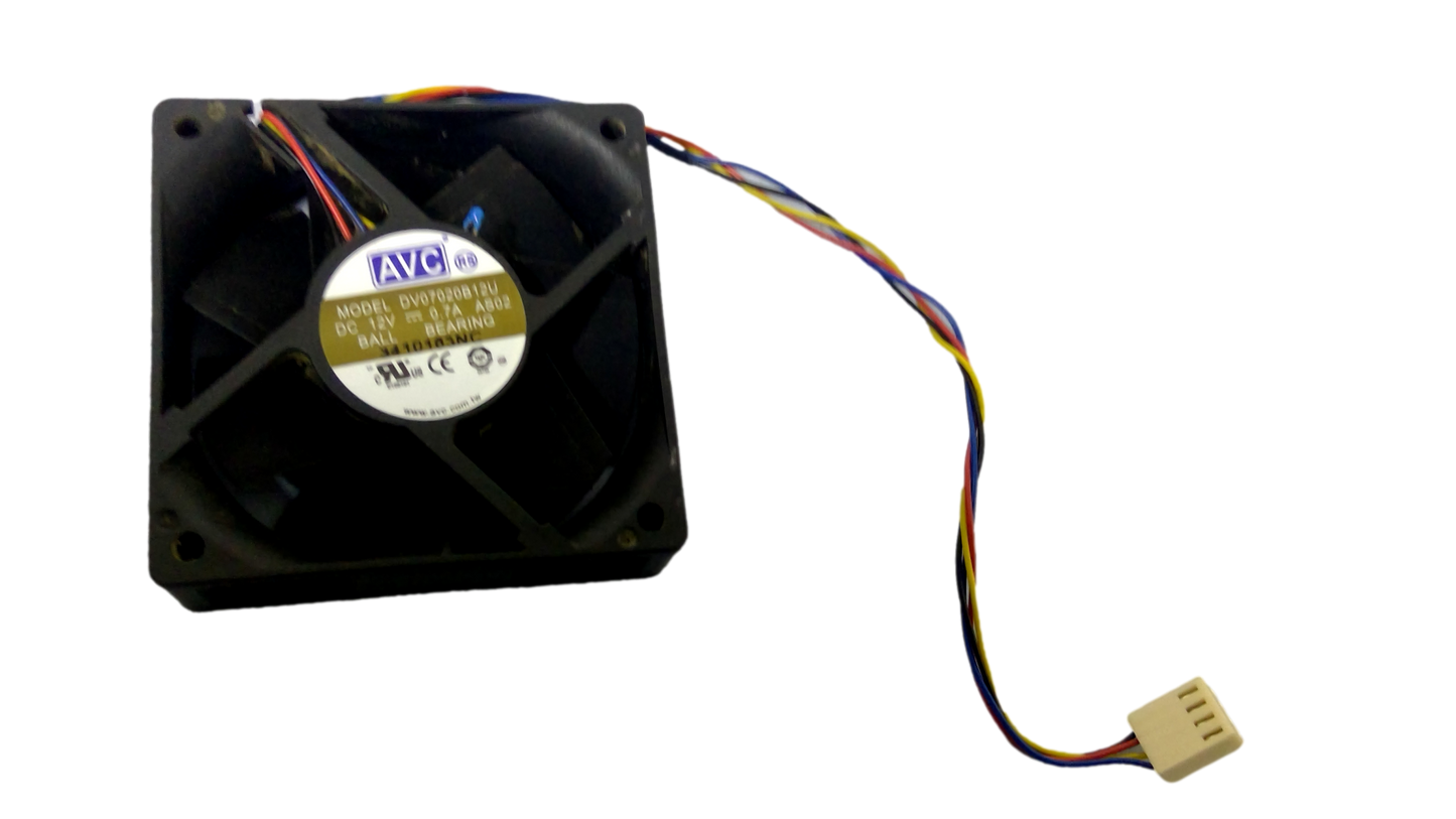 AVC DV07020B12U 12V 0.7A 4Wire 7CM Cooling Fan